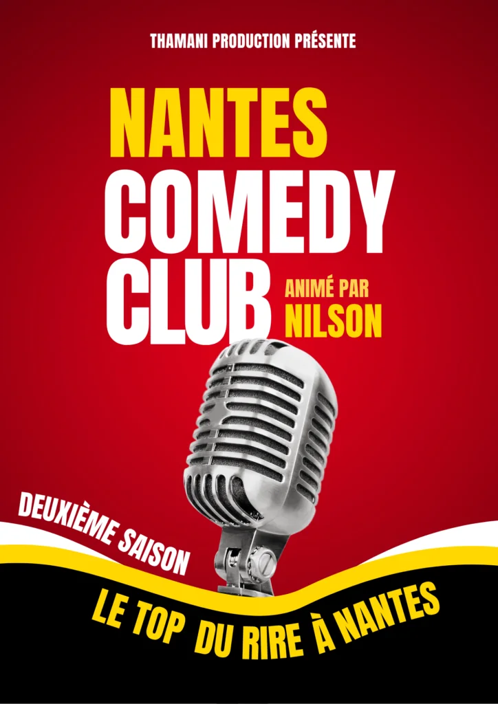 Affiche officielle du Nantes Comedy Club