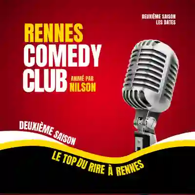 Visuel carré officiel — Rennes Comedy Club