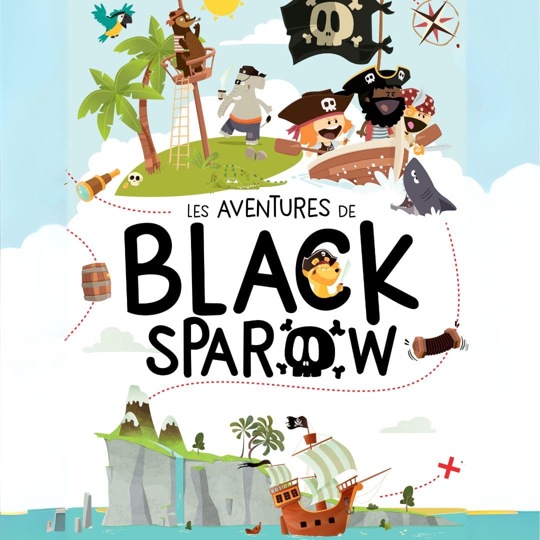 Visuel carré officiel — Les Aventures de Black Sparow