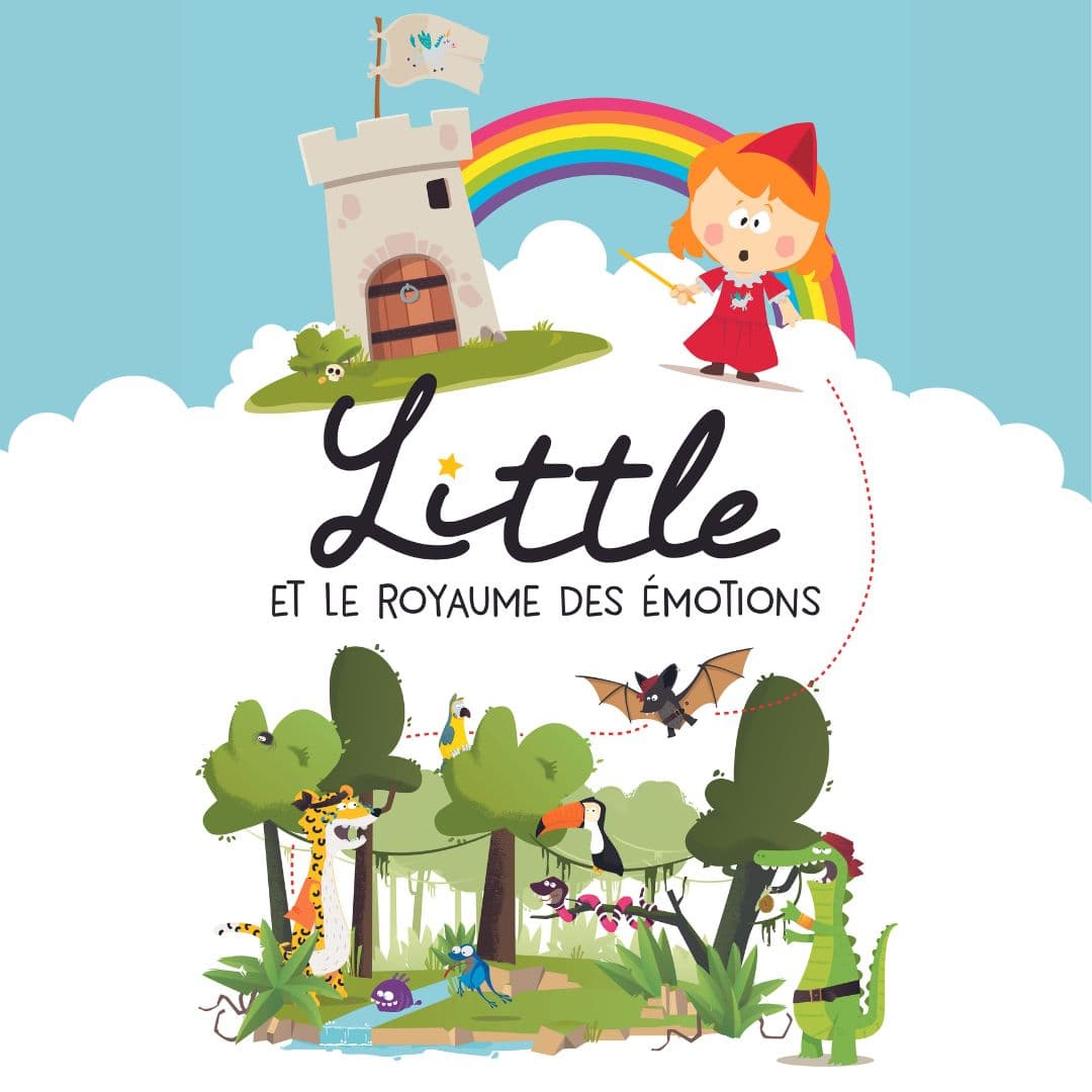 Visuel carré officiel — Little et le royaume des émotions